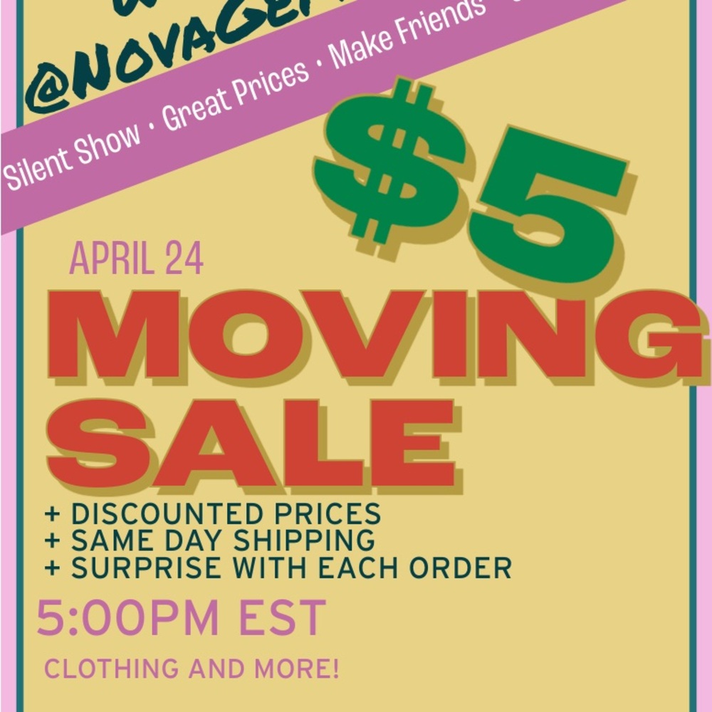 🚀 MOVING SALE ‼️ $5 EVERYTHING 📦